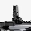 Magpul MBUS Pro LR Adjustable Sight Rear - Rautatähtäimet kivääreille - MAG527-BLK - 2