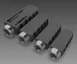 Botnia Solutions Maxi Compensator 5/8x24 - Suujarrut ja liekinsammuttimet - MAD858BL - 8