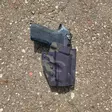 Panneltac OWB Mid-Drop Holster - CZ Shadow 2 Black - CZ - OM-SHA2-NL-BLKR - 2