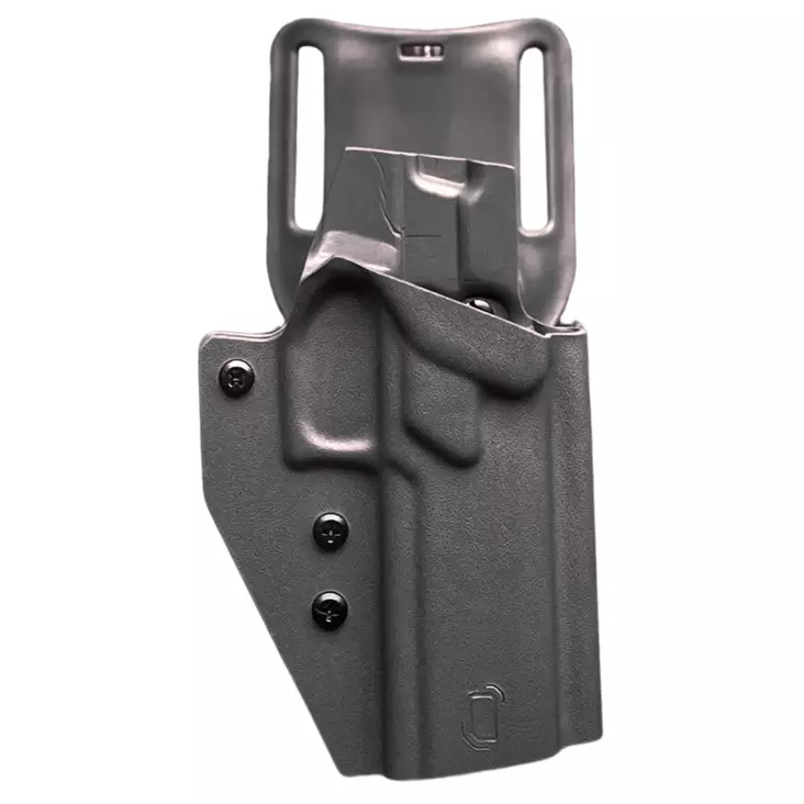 Panneltac OWB Mid-Drop Holster - SIG P320 M17/18 Black - Sig Sauer - OM-P320-NL-BLKR - 1
