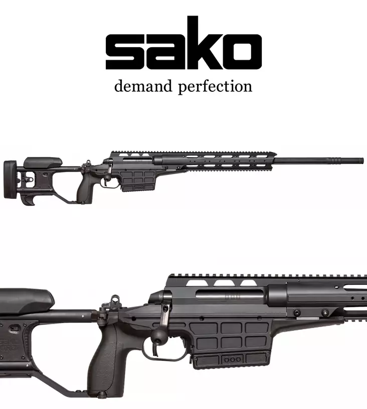 Sako TRG M10 Black .338 Lapua Magnum - Sako TRG -tarkkuuskiväärit - SW2S44847MSS - 1