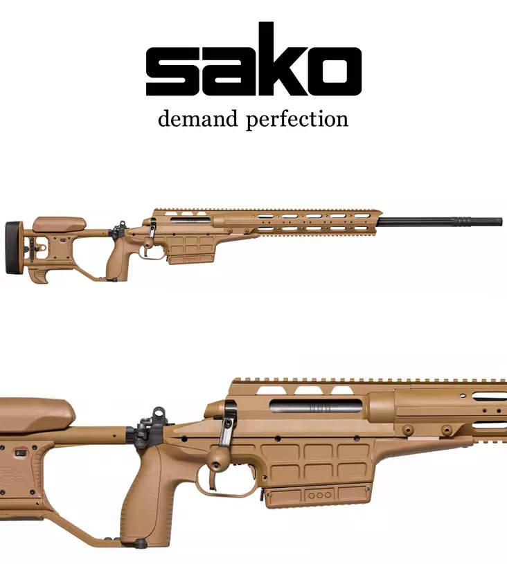 Sako TRG M10 Desert Tan .338 Lapua Magnum - Sako TRG -tarkkuuskiväärit - SW2S4485LMSS - 1