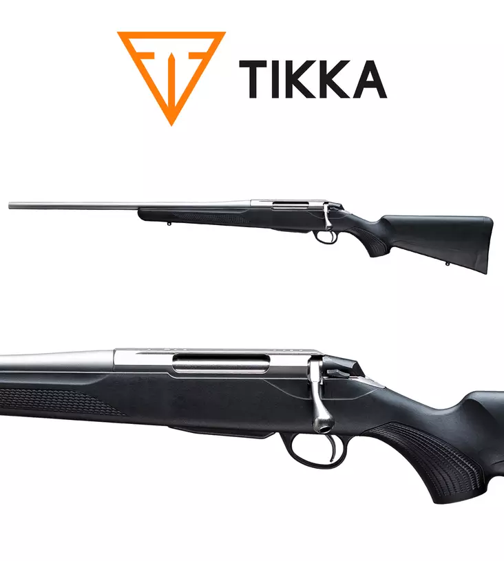 Tikka T3x Lite Stainless .308 Win, vasenkätinen - Pulttilukkoiset kiväärit - TFTT29LL113MT - 1
